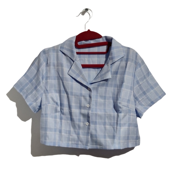 Romwe light blue top - Picture 2 of 6